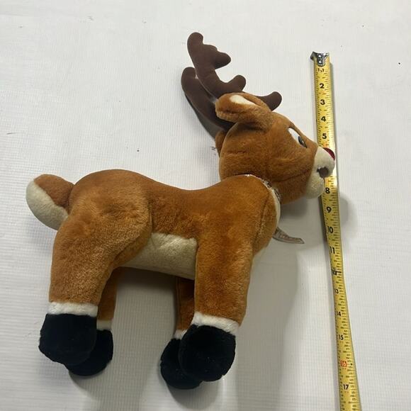 STUFFIN RUDOLPH THE RED NOSED REINDEER THE‎ ISLAND MISFIT TOY COLLECTION - Picture 4 of 7